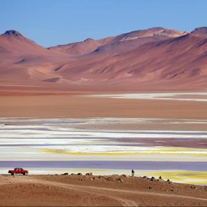 Santiago do Chile com deserto do Atacama