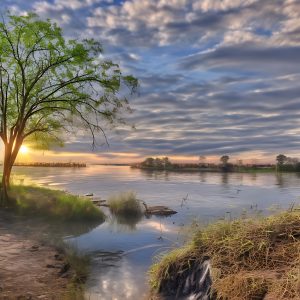 Botswana com Cataratas Vitória